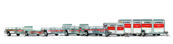 U-Haul Trailer Line Up